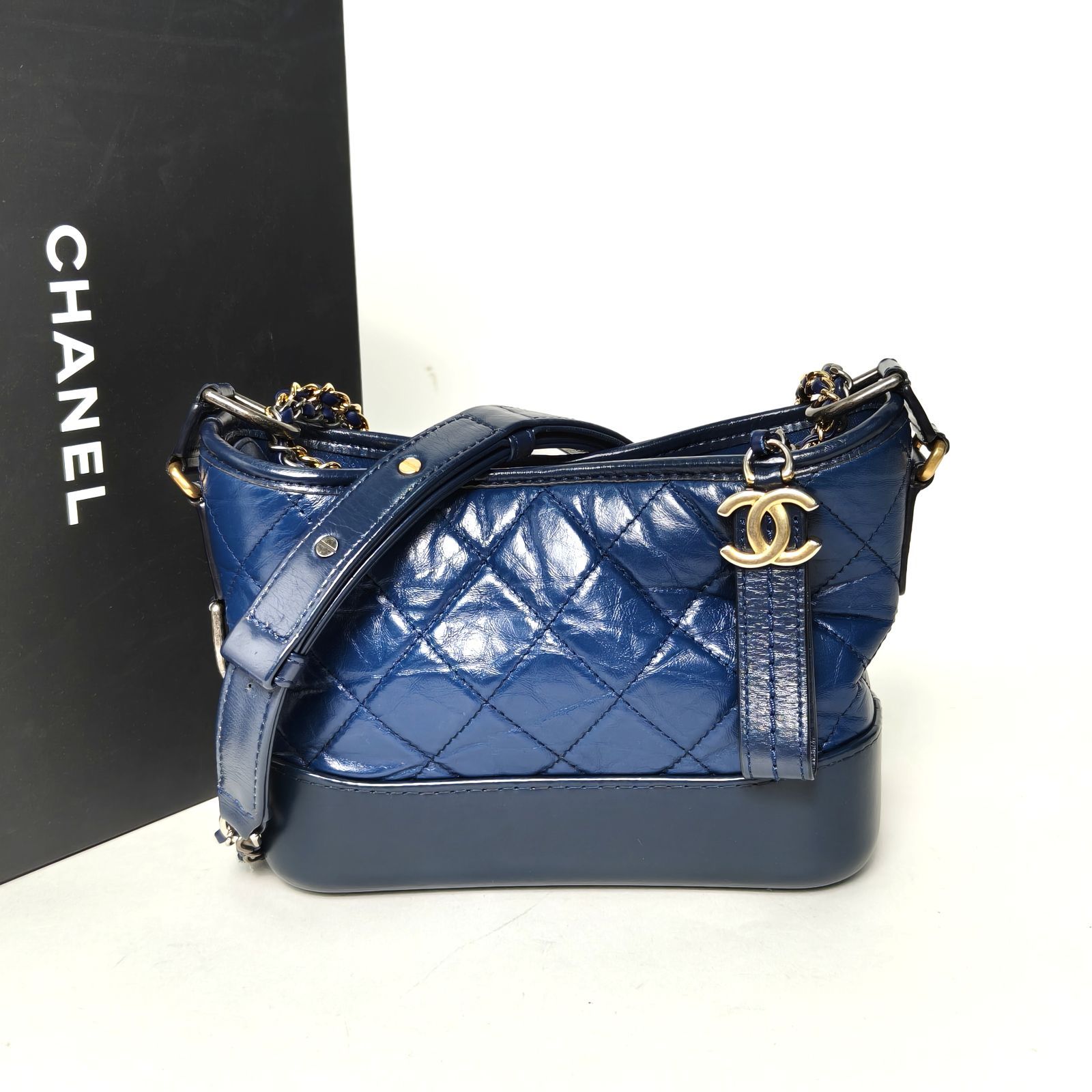 *CHANEL GABRIELLE Gabrielle Hobo Bag Small 20cm-Hana Vintage
