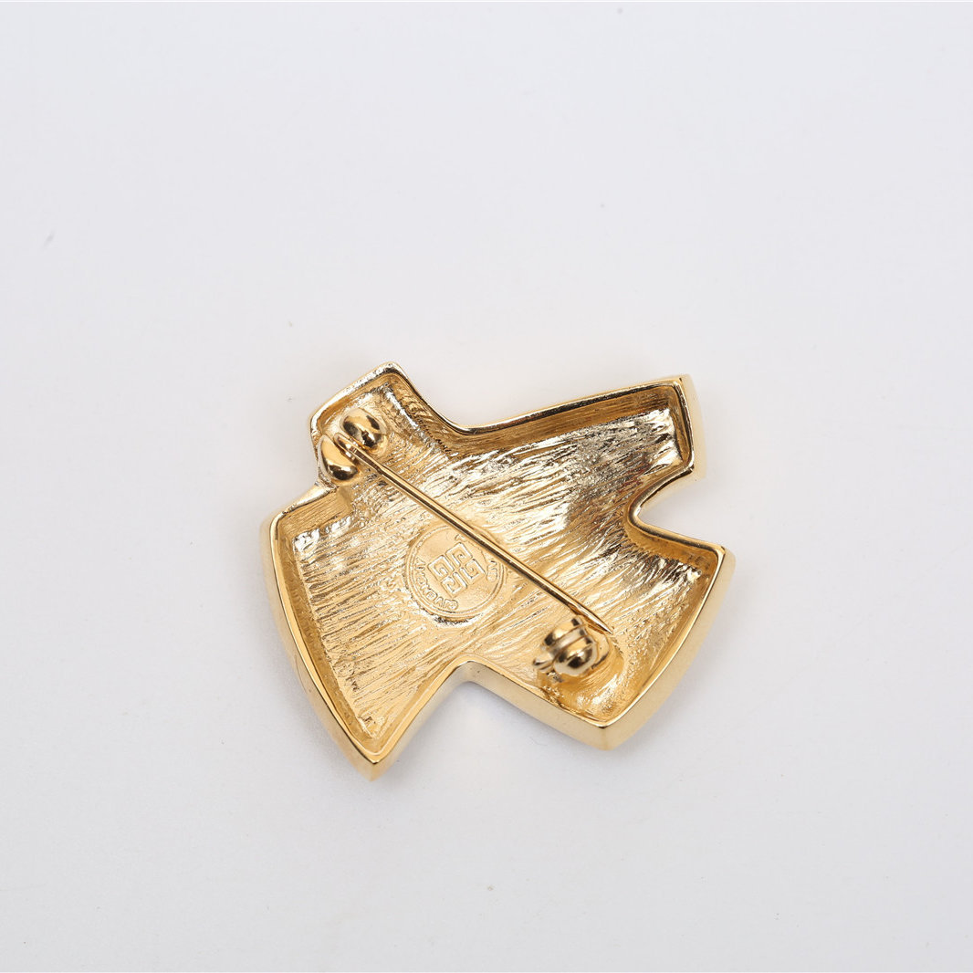 GIVENCHY Vintage Brooch Alloy-Hana Vintage