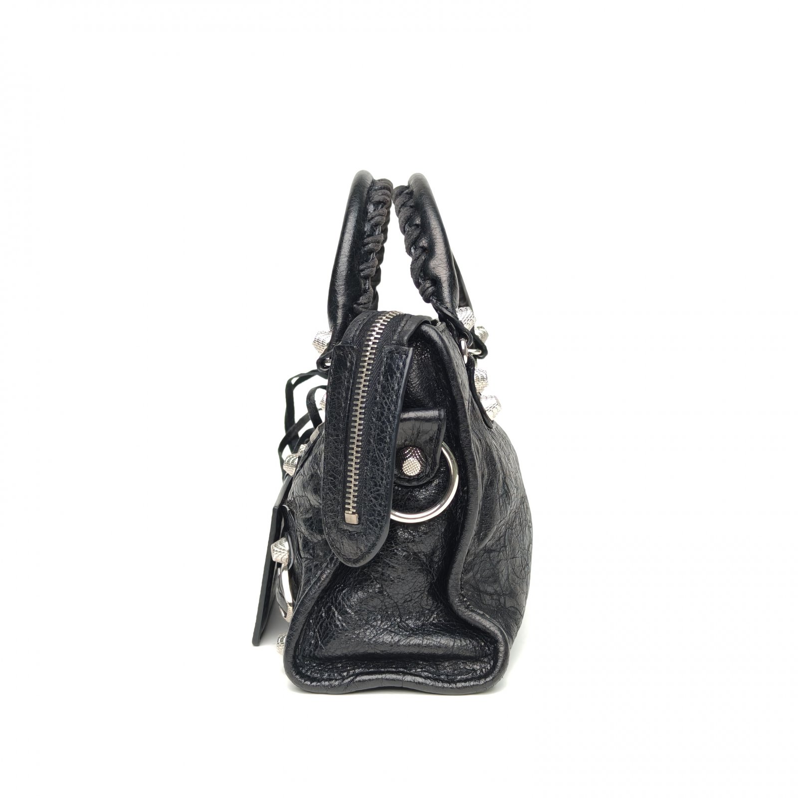 *BALENCIAGA CLASSIC CITY Motorcycle Bag Mini 25-Hana Vintage