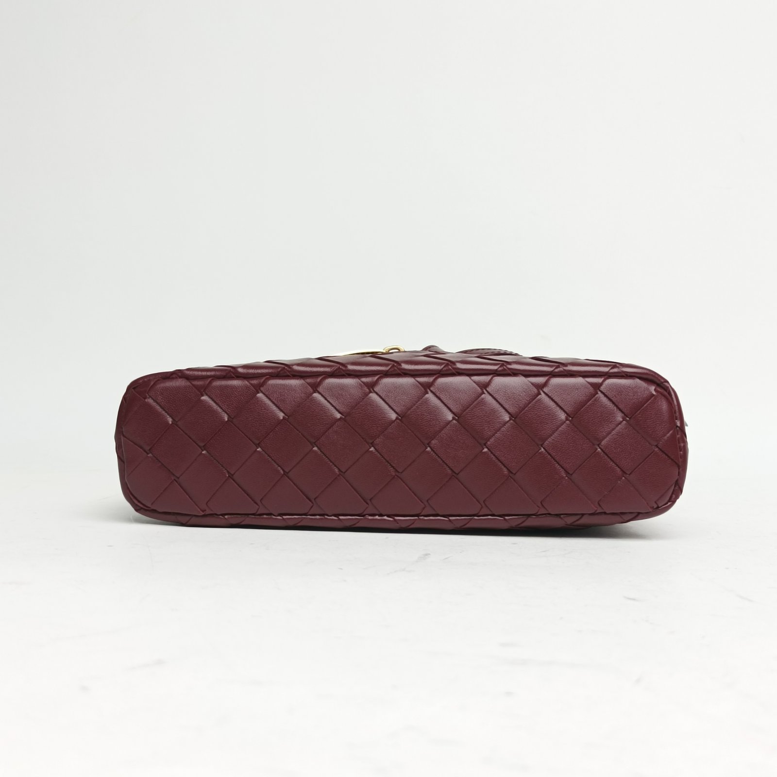 BOTTEGA VENETA Bang Bang vanity Woven Leather Cosmetic Bag-Hana Vintage