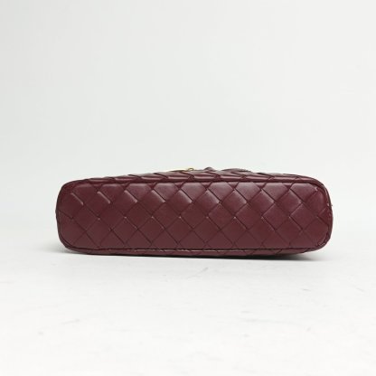 BOTTEGA VENETA Bang Bang vanity Woven Leather Cosmetic Bag-Hana Vintage