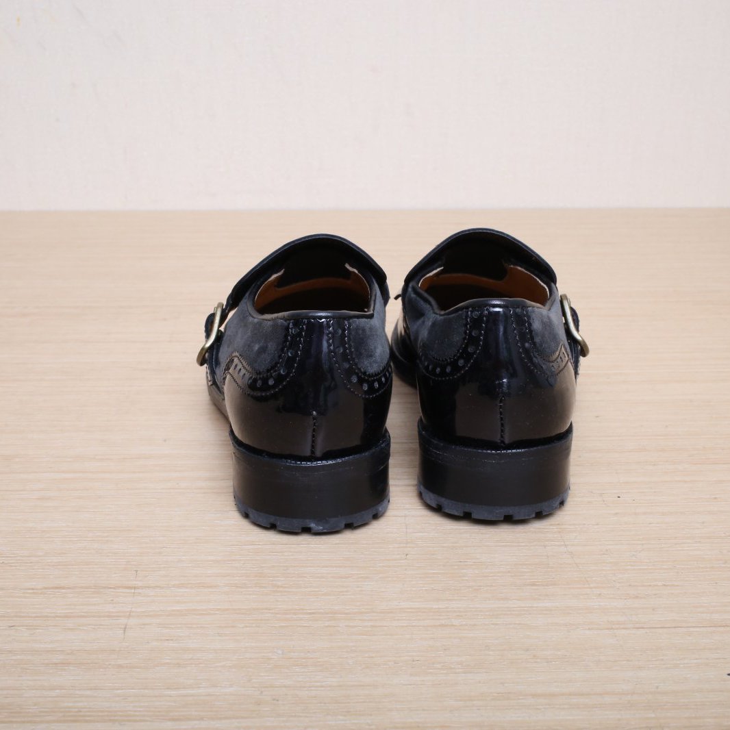 LOTTUSSE LOTTUSSE Leather Shoes S0501 909 Black 36 – Hana Vintage