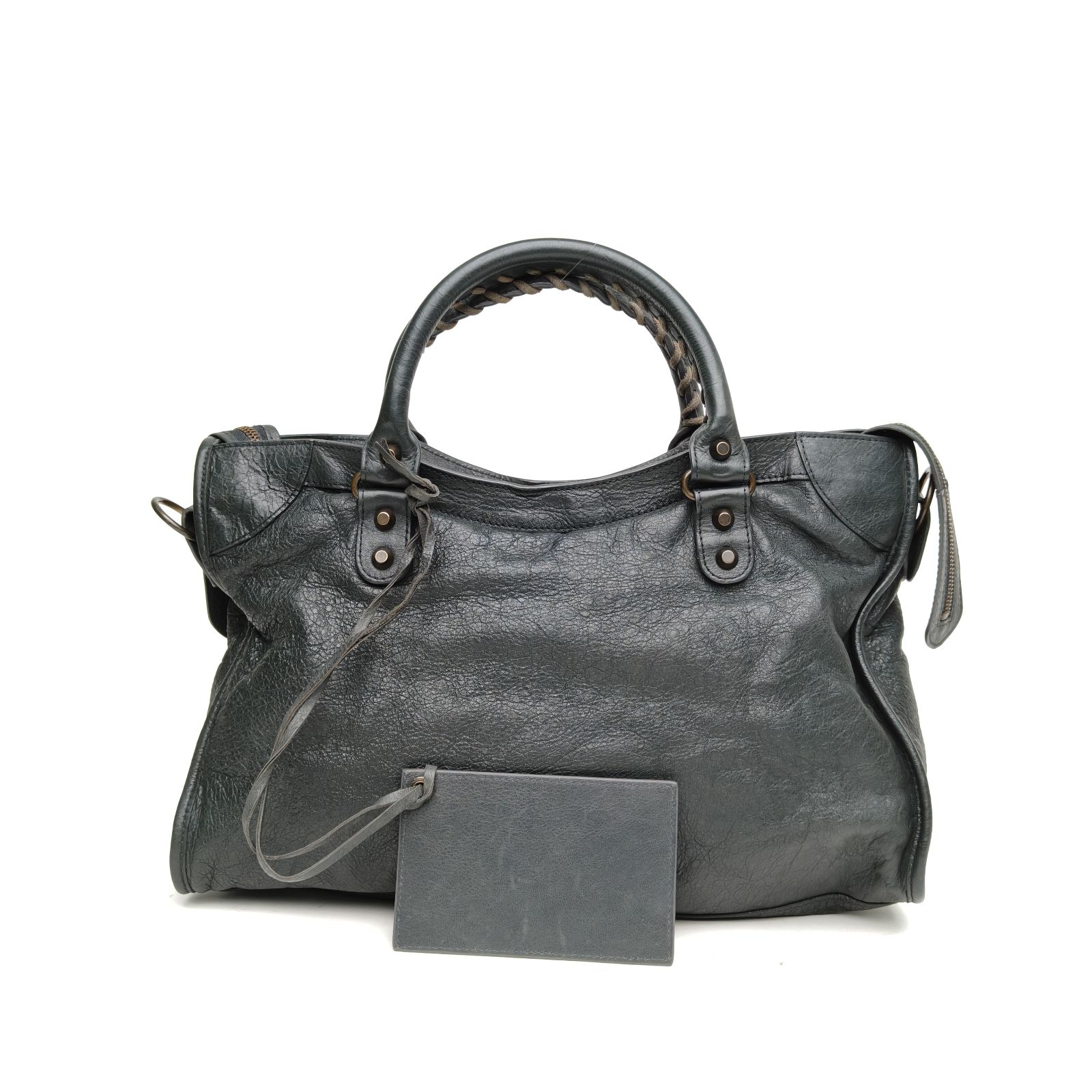 *BALENCIAGA CLASSIC CITY Motorcycle Bag Medium 38-Hana Vintage