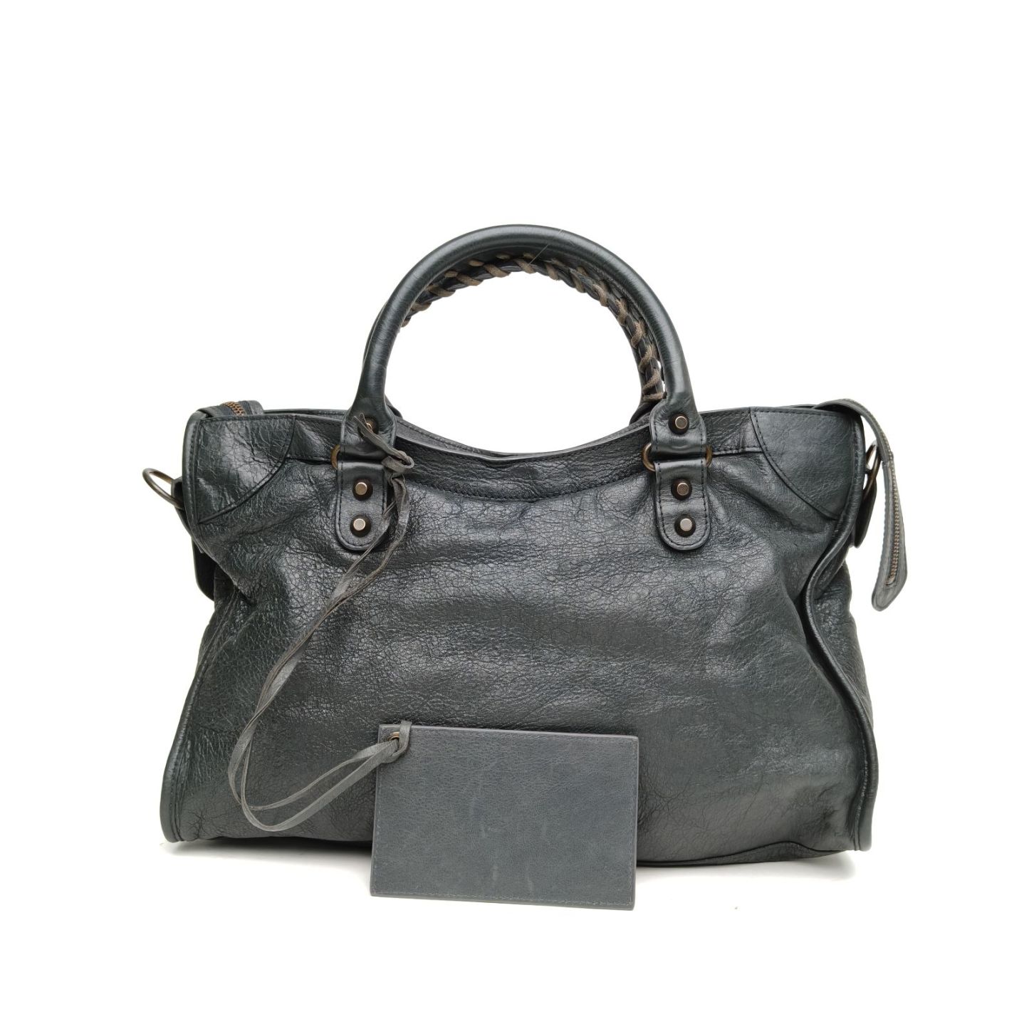 *BALENCIAGA CLASSIC CITY Motorcycle Bag Medium 38-Hana Vintage