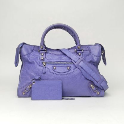 *BALENCIAGA CLASSIC CITY Motorcycle Bag Medium 38-Hana Vintage