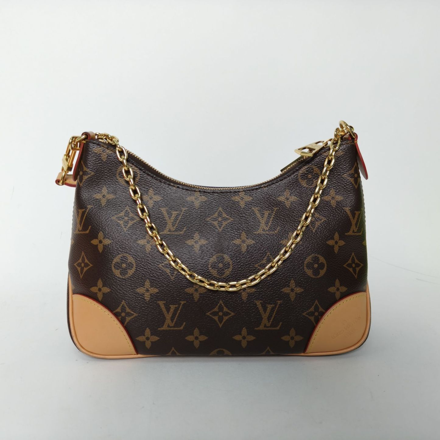 LOUIS VUITTON BOULOGNE Horn-shaped Bag with Detachable Shoulder Strap-Hana Vintage