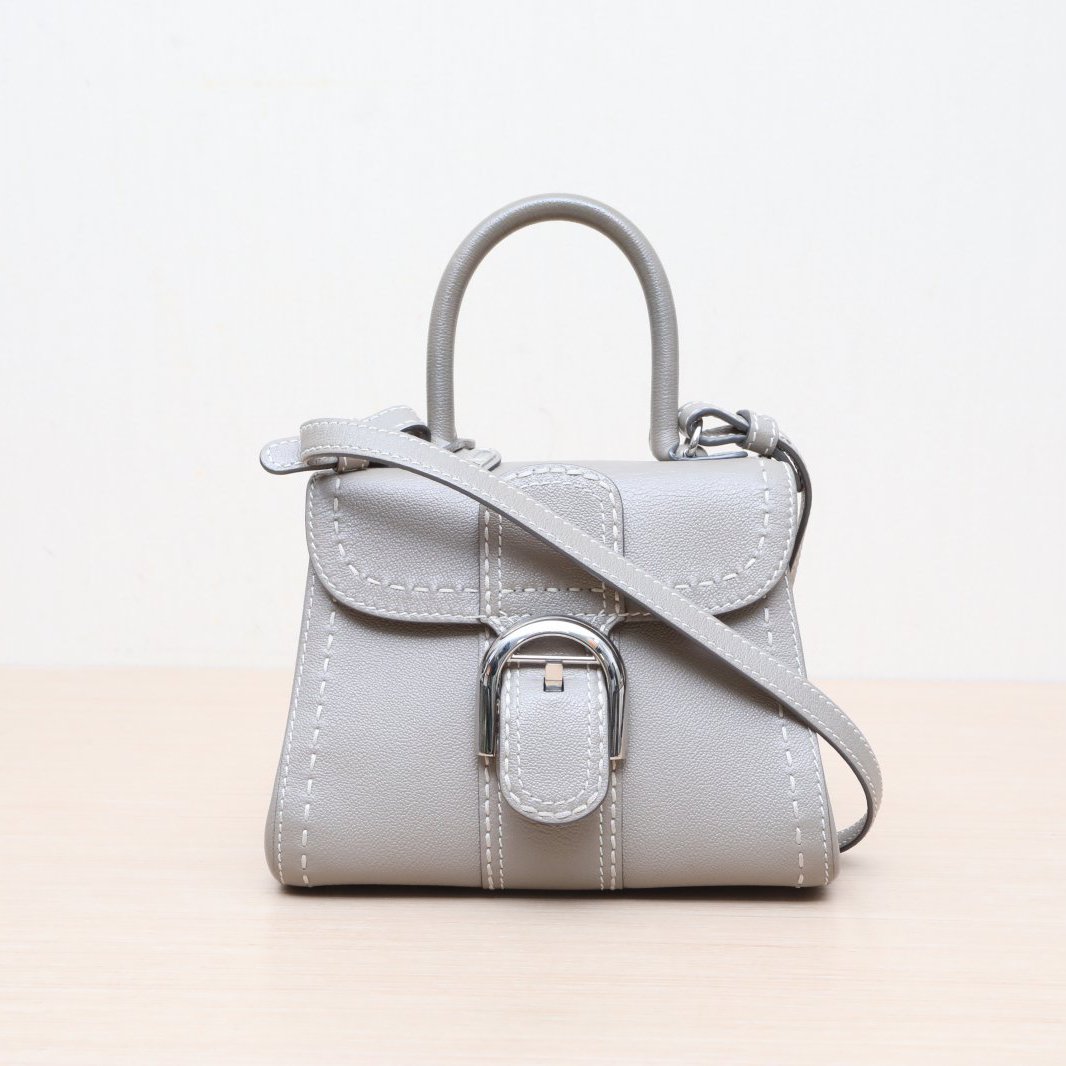 DELVAUX Brillant Mini 20 Exterior Stitching
