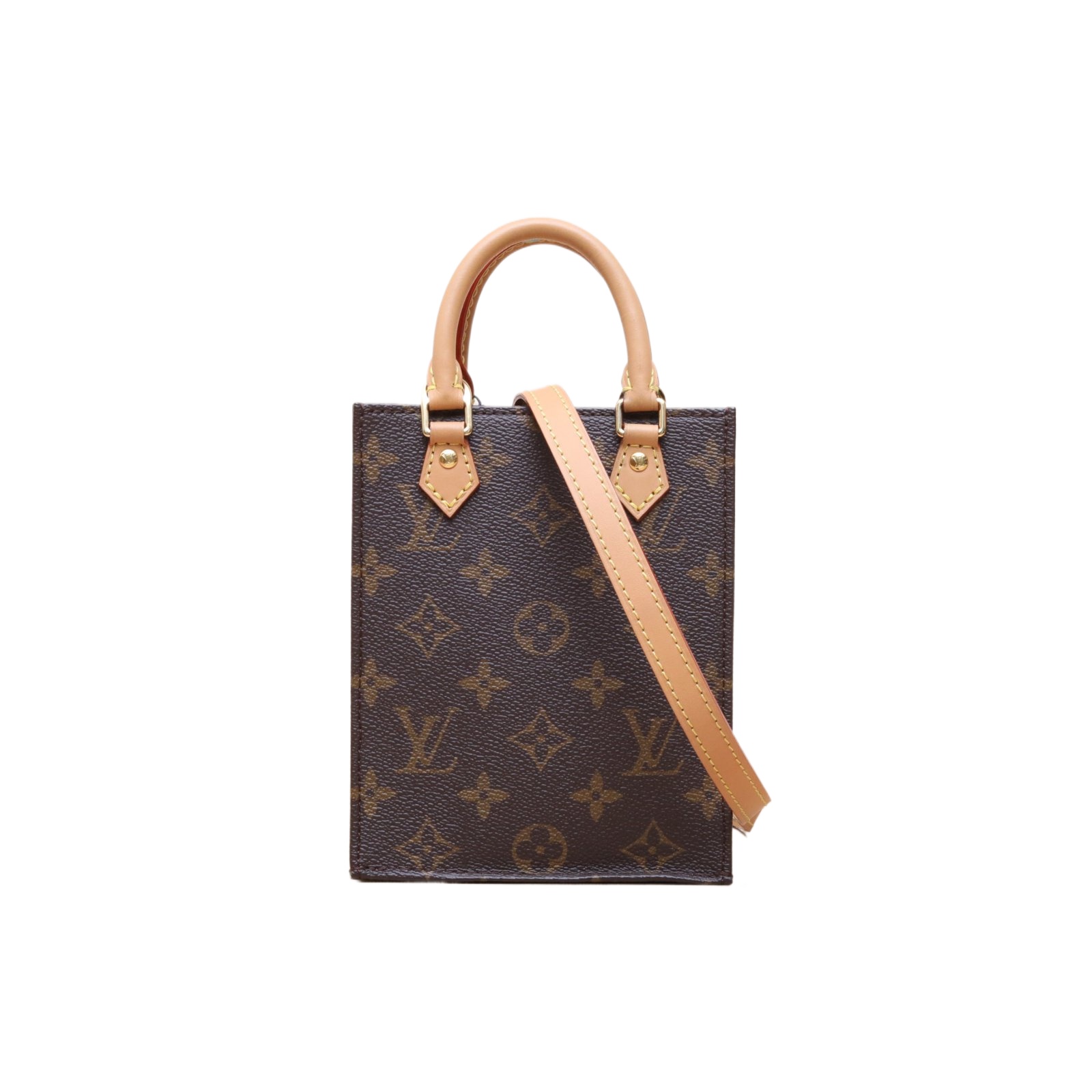 *LOUIS VUITTON PETIT SAC PLAT Piano Score Bag 14-Hana Vintage