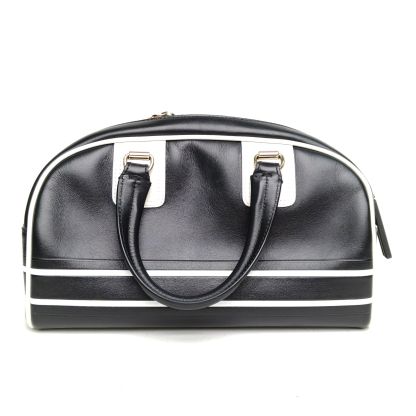 DIOR Black and White Gold Hardware 2022 Dior Vibe Bolide 24cm-Hana Vintage