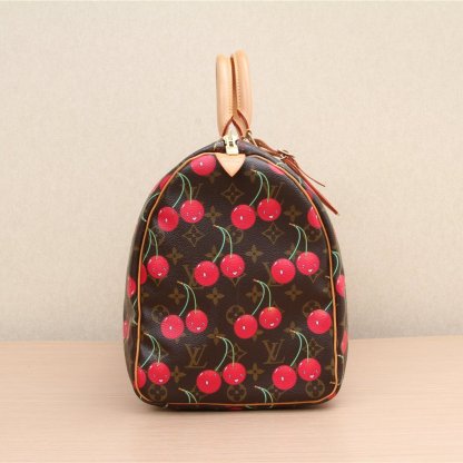 LOUIS VUITTON Vintage Takashi Murakami Cherry Keepall 45