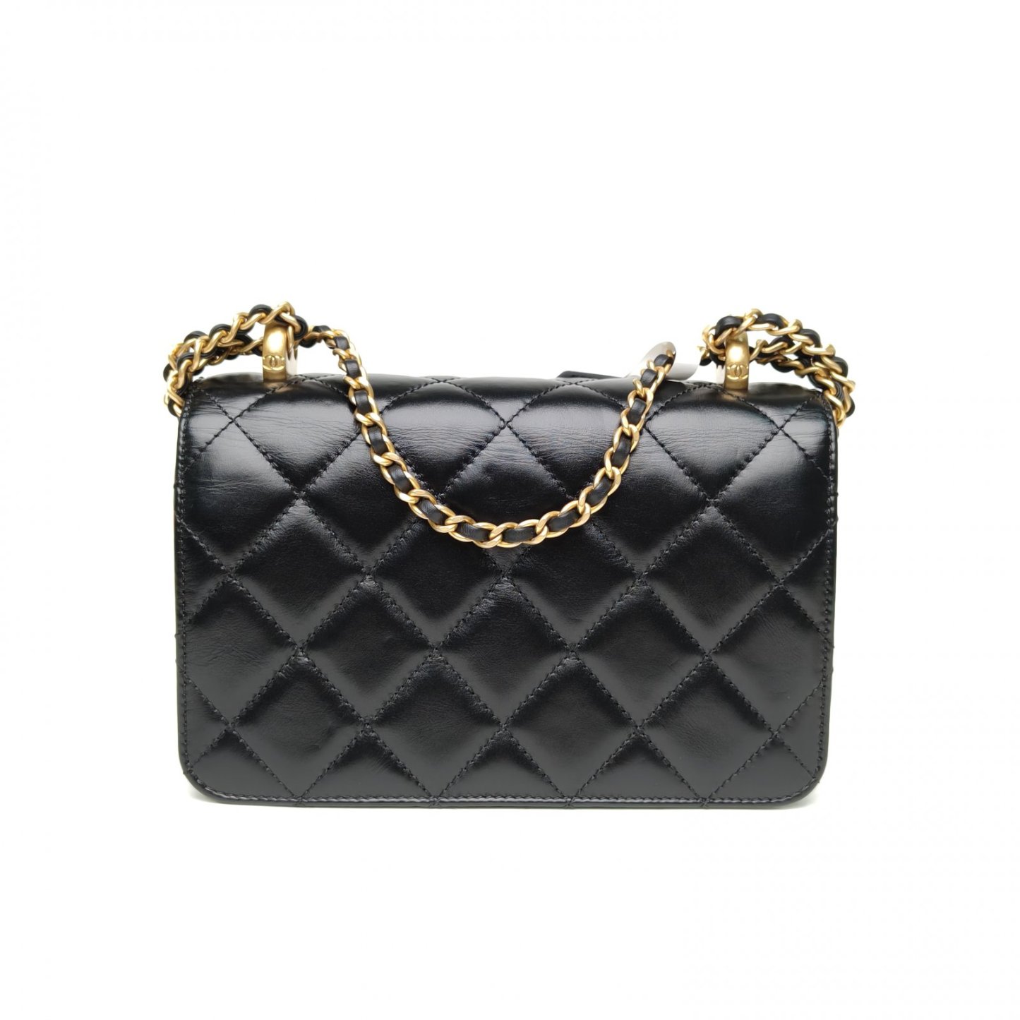 CHANEL 24C CF Flap Bag, 19cm-Hana Vintage
