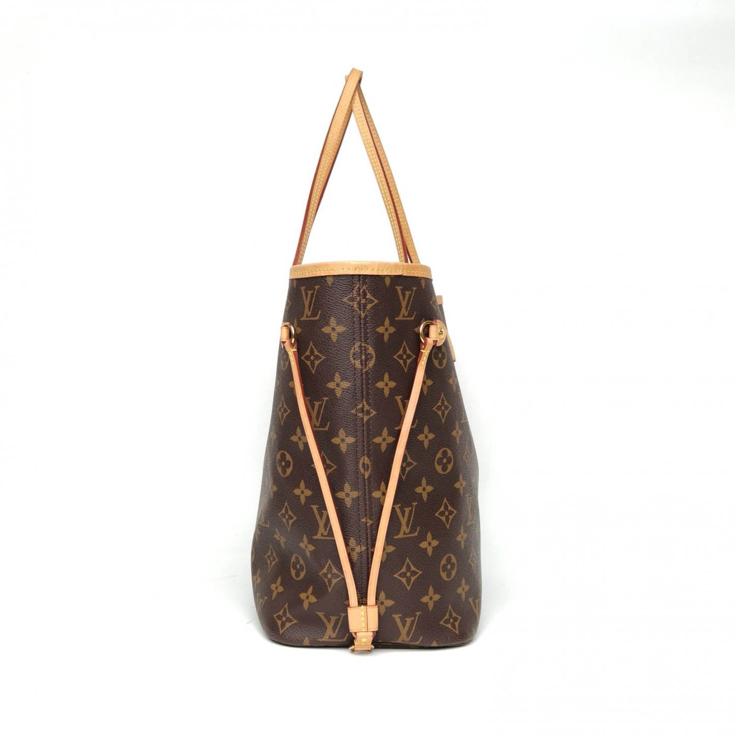 *LOUIS VUITTON Neverfull Medium 31 with Detachable Pouch and Red Lining-Hana Vintage