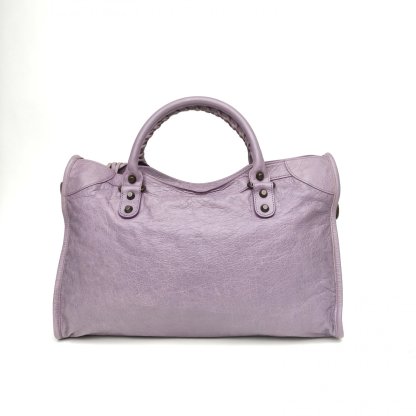 *BALENCIAGA CLASSIC CITY Motorcycle Bag Medium 38-Hana Vintage