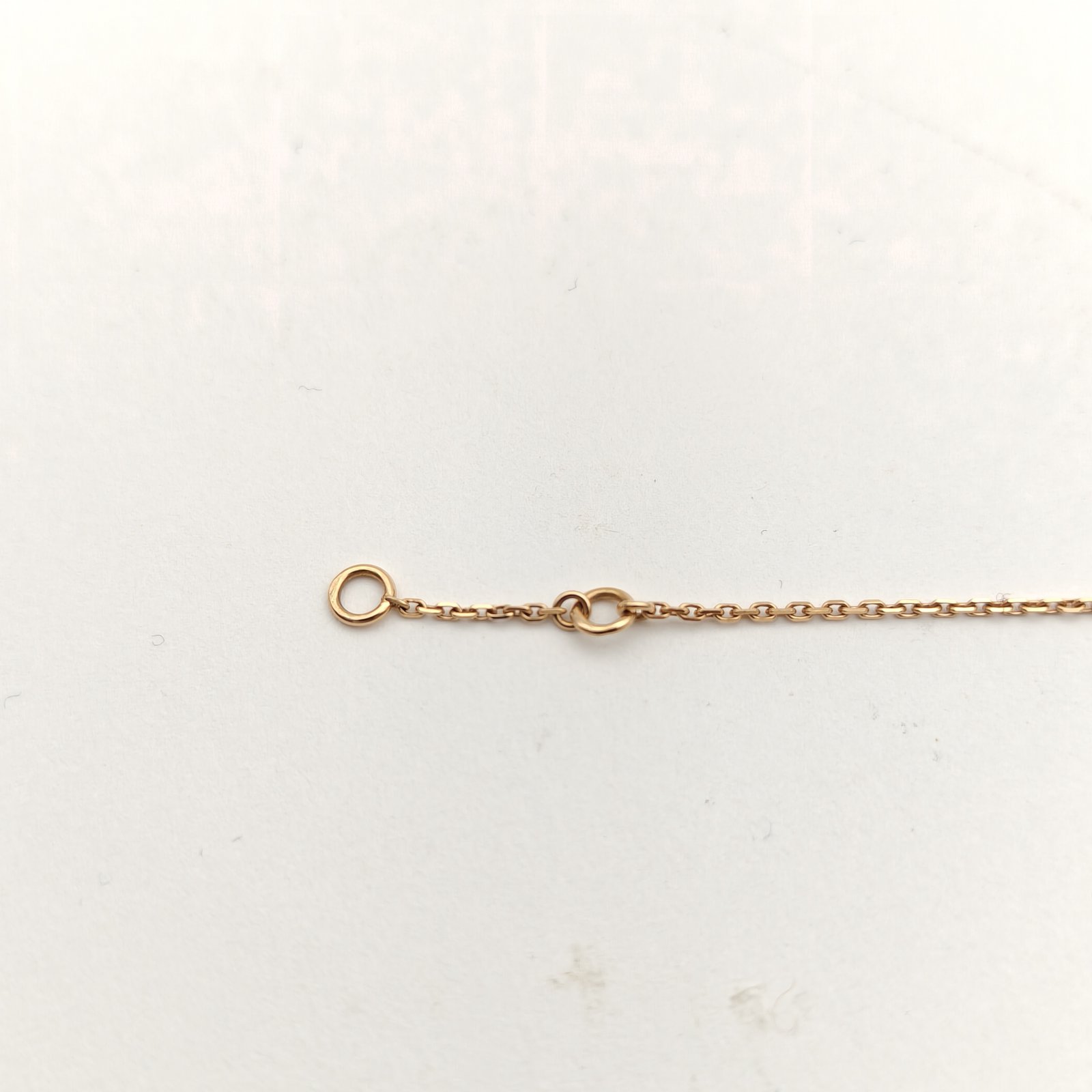 VAN CLEEF&ARPELS Sweet Alhambra Small Single Flower Bracelet New Clasp 18K Rose Gold,Carnelian-Hana Vintage