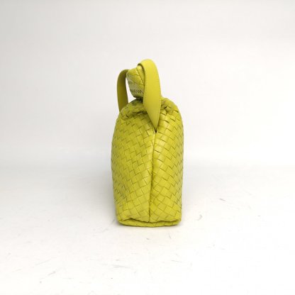 BOTTEGA VENETA Yellow Gold Hardware coin braided-Hana Vintage
