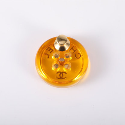 CHANEL Button Brooch Alloy,Resin-Hana Vintage