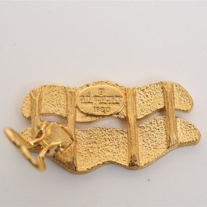 GIVENCHY Vintage Ear Clip + Brooch Set Alloy-Hana Vintage