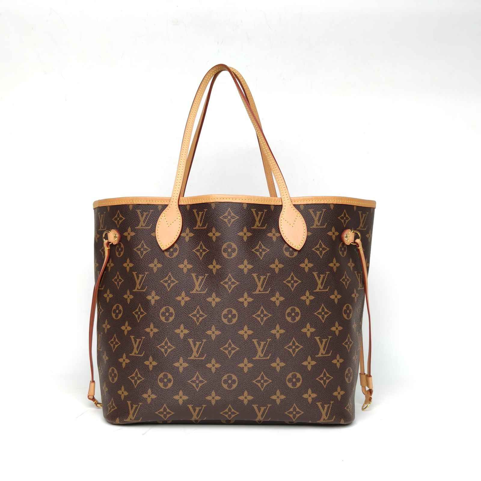 *LOUIS VUITTON Neverfull Medium 31 with Detachable Pouch and Red Lining-Hana Vintage