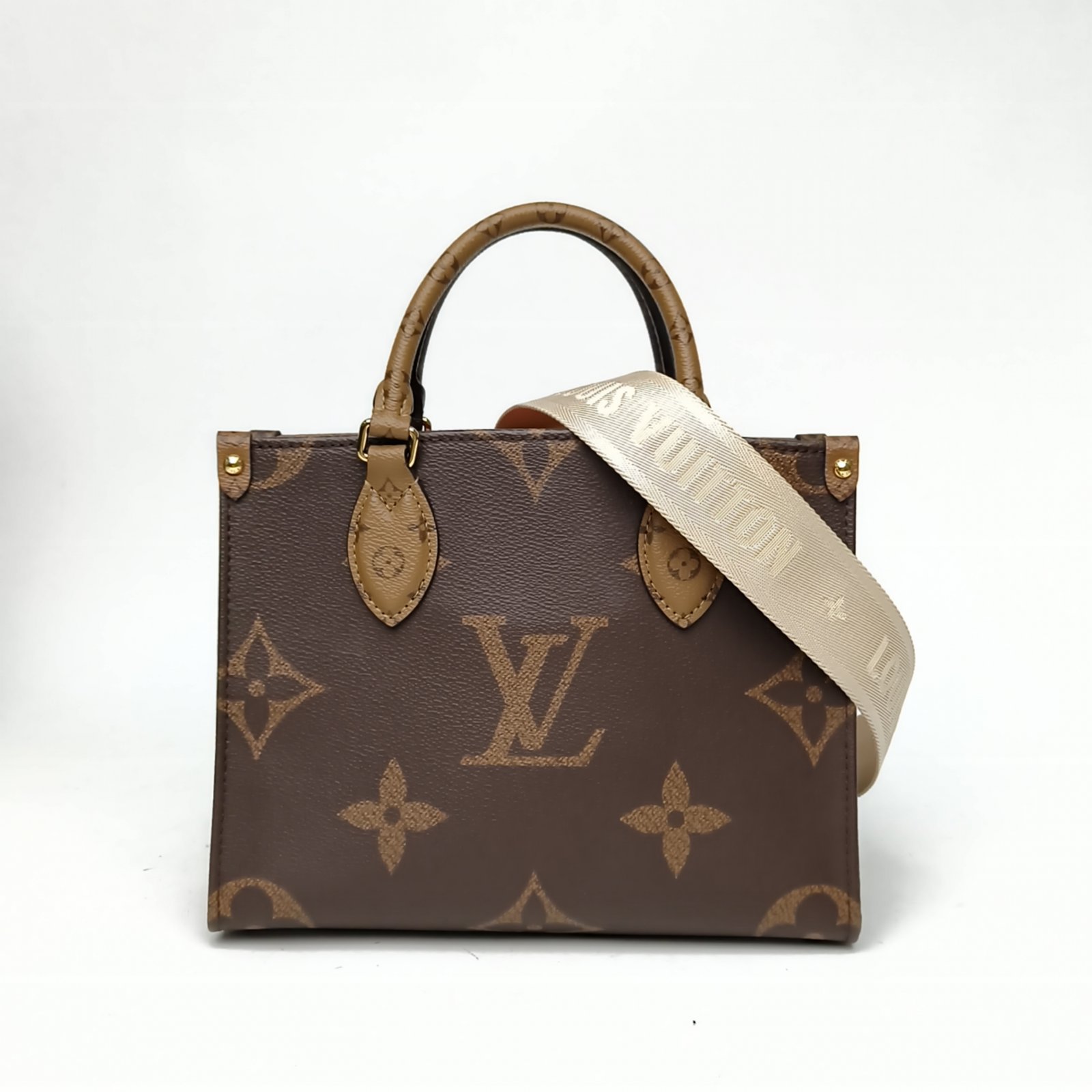 *LOUIS VUITTON Onthego Small 25 Two-in-One Wide Shoulder Strap-Hana Vintage