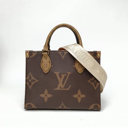 *LOUIS VUITTON Onthego Small 25 Two-in-One Wide Shoulder Strap-Hana Vintage