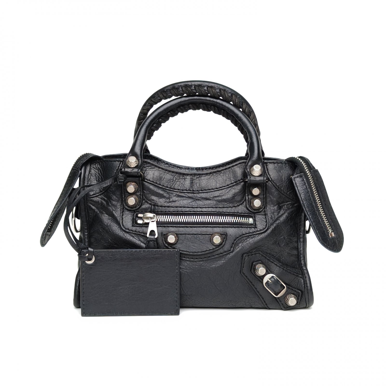 *BALENCIAGA City Mini 24 Motorcycle Bag-Hana Vintage