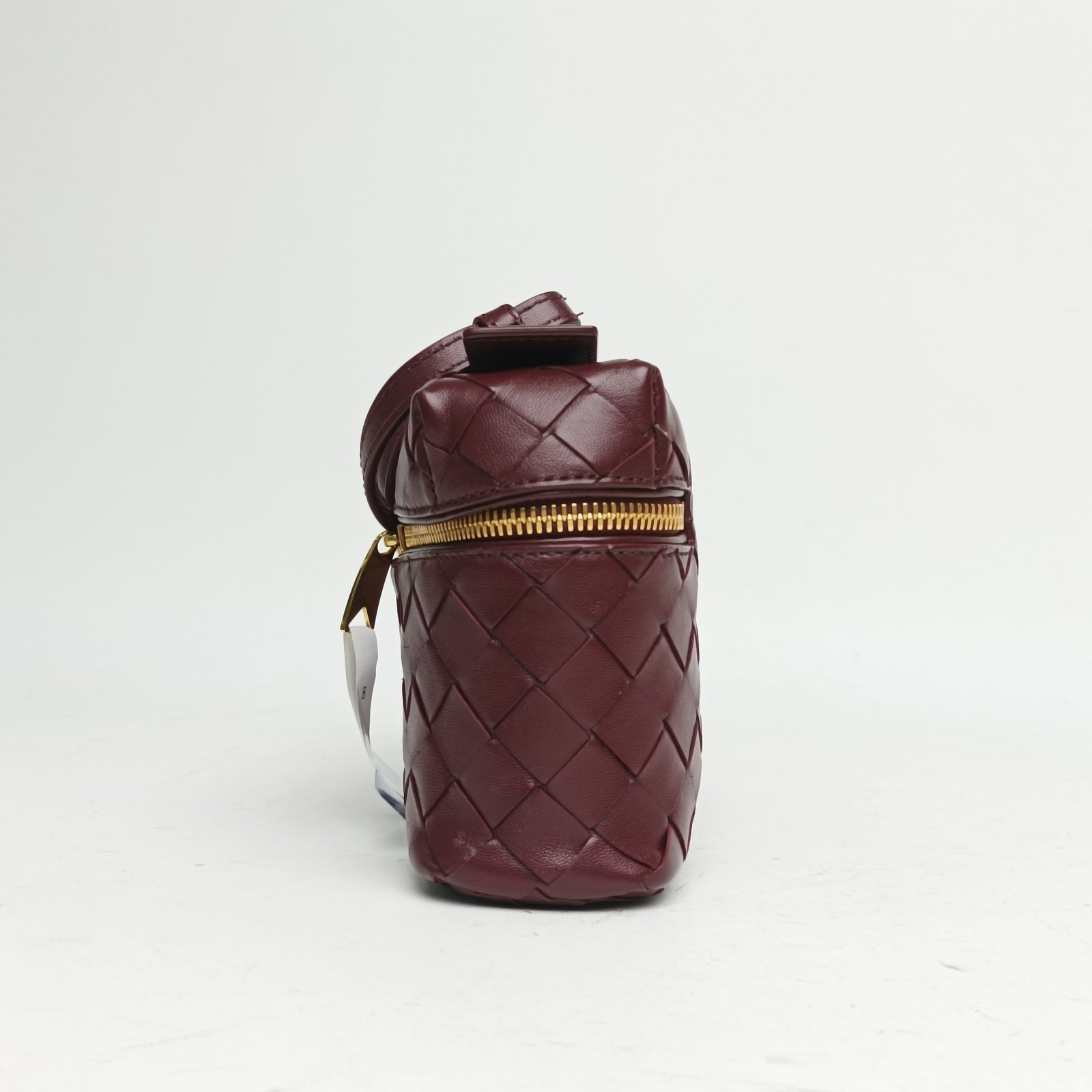 BOTTEGA VENETA Bang Bang vanity Woven Leather Cosmetic Bag-Hana Vintage