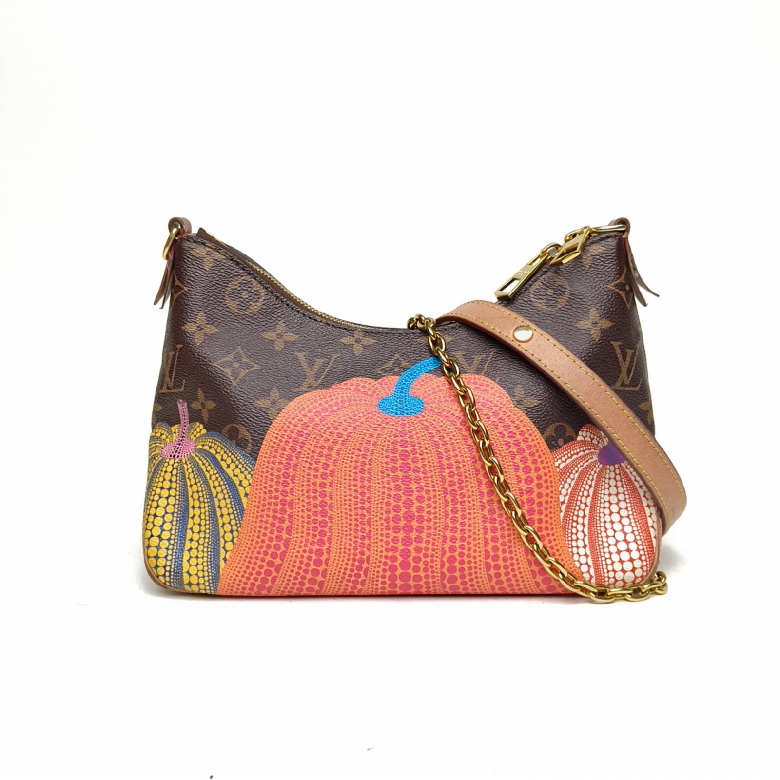 LOUIS VUITTON BOULOGNE Horn-shaped Bag with Detachable Shoulder Strap-Hana Vintage