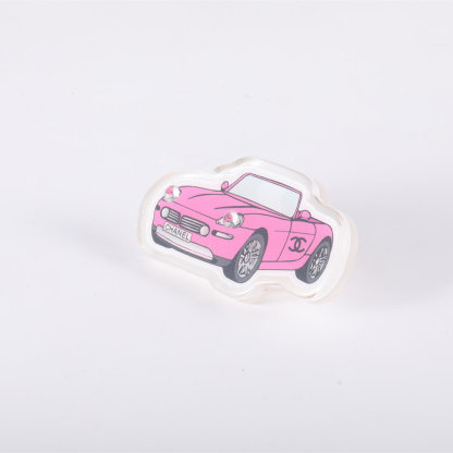 CHANEL 24C Car Brooch Alloy-Hana Vintage