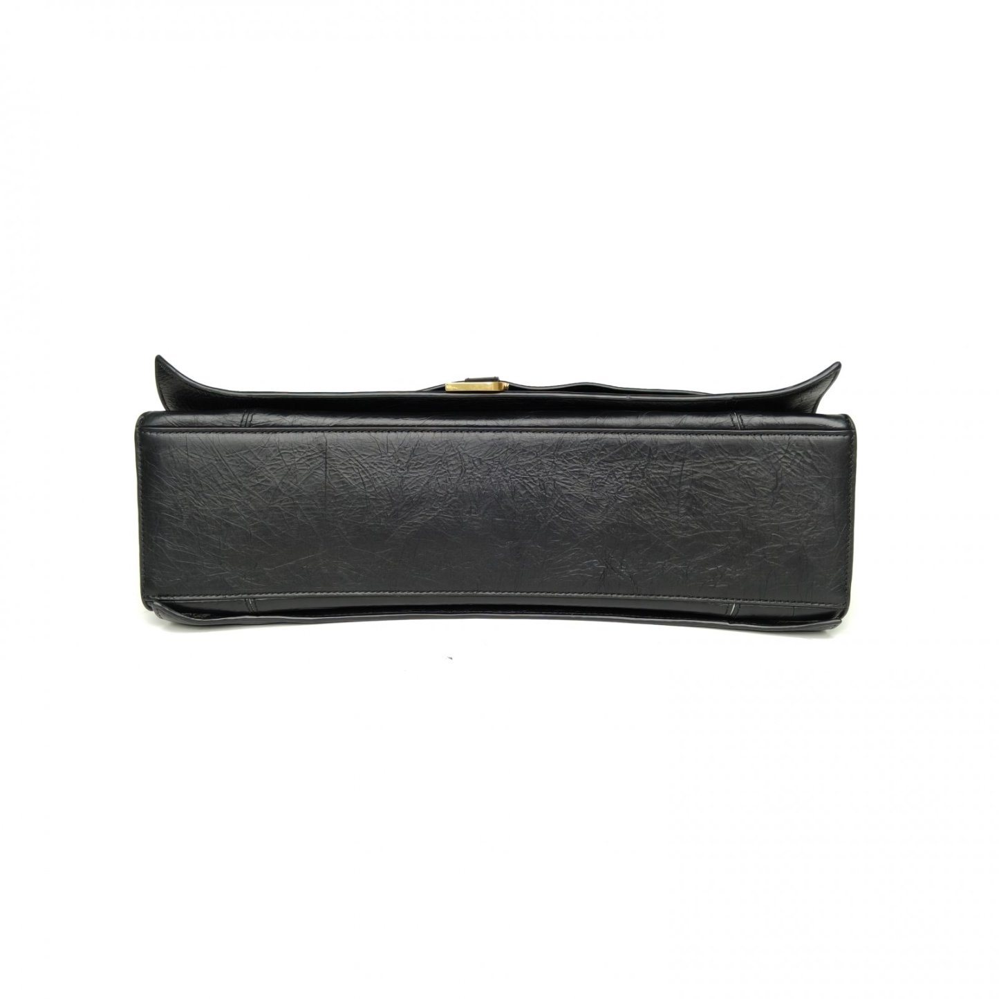 *BALENCIAGA CRUSH Hourglass Vintage Distressed Handheld Shoulder Bag Large-Hana Vintage