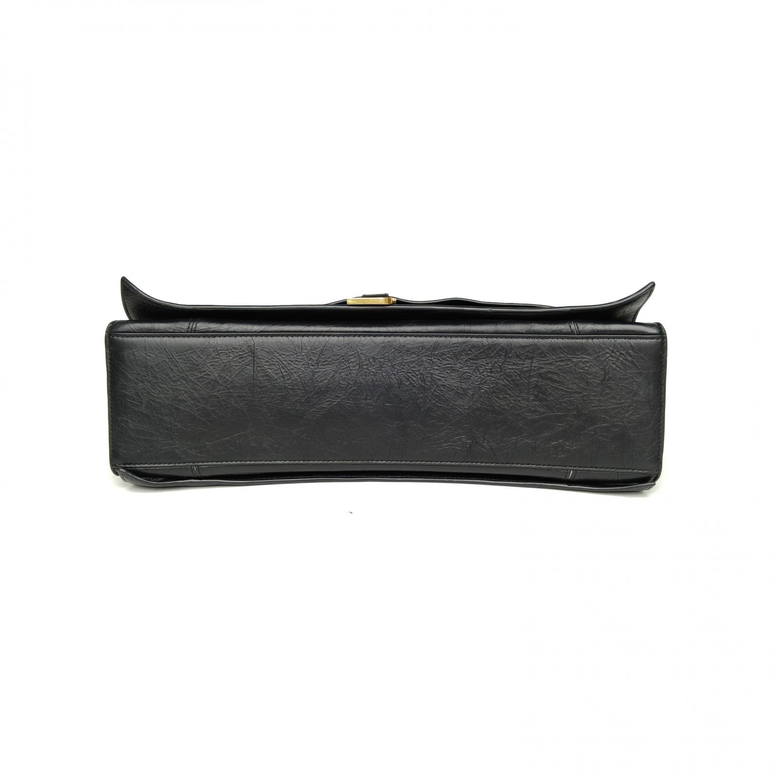 *BALENCIAGA CRUSH Hourglass Vintage Distressed Handheld Shoulder Bag Large-Hana Vintage