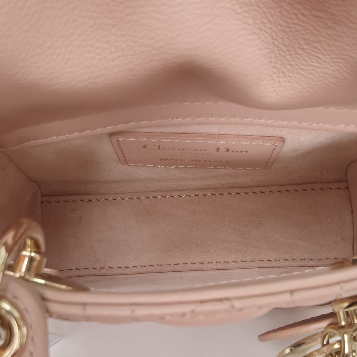 *DIOR Lady Dior Ultra Mini 12-Hana Vintage