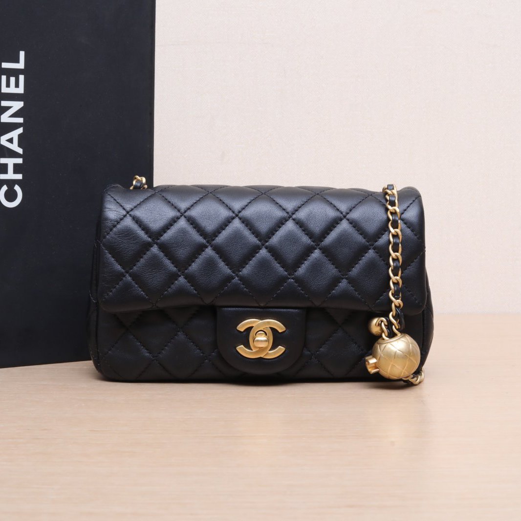 *CHANEL CF Flap Bag Large Mini 20cm-Hana Vintage