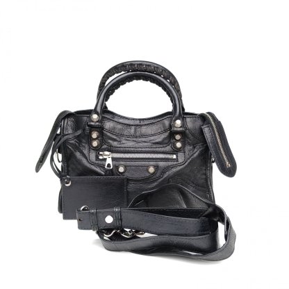 *BALENCIAGA City Mini 24 Motorcycle Bag-Hana Vintage