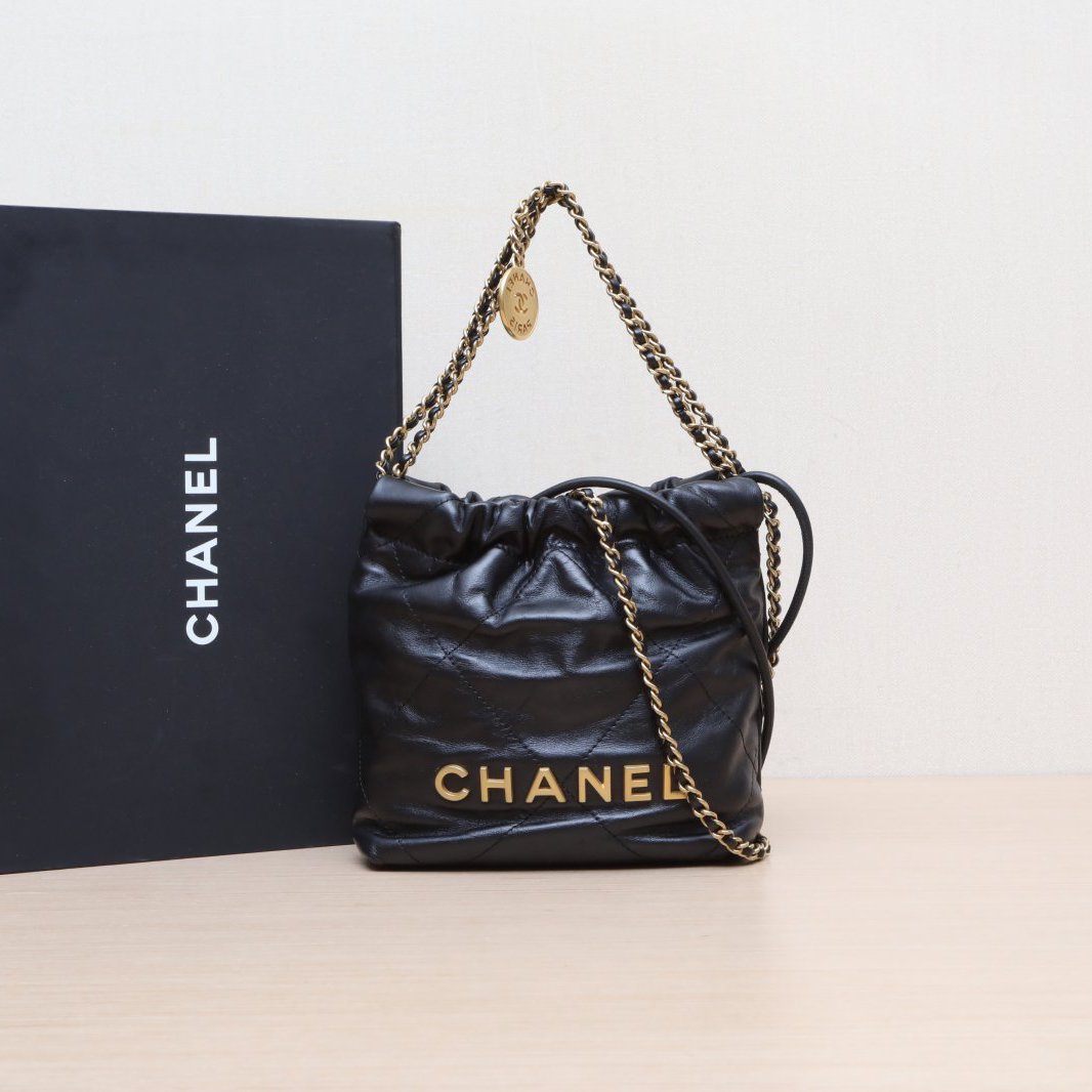 *CHANEL 22Bag Tote Mini 20cm-Hana Vintage