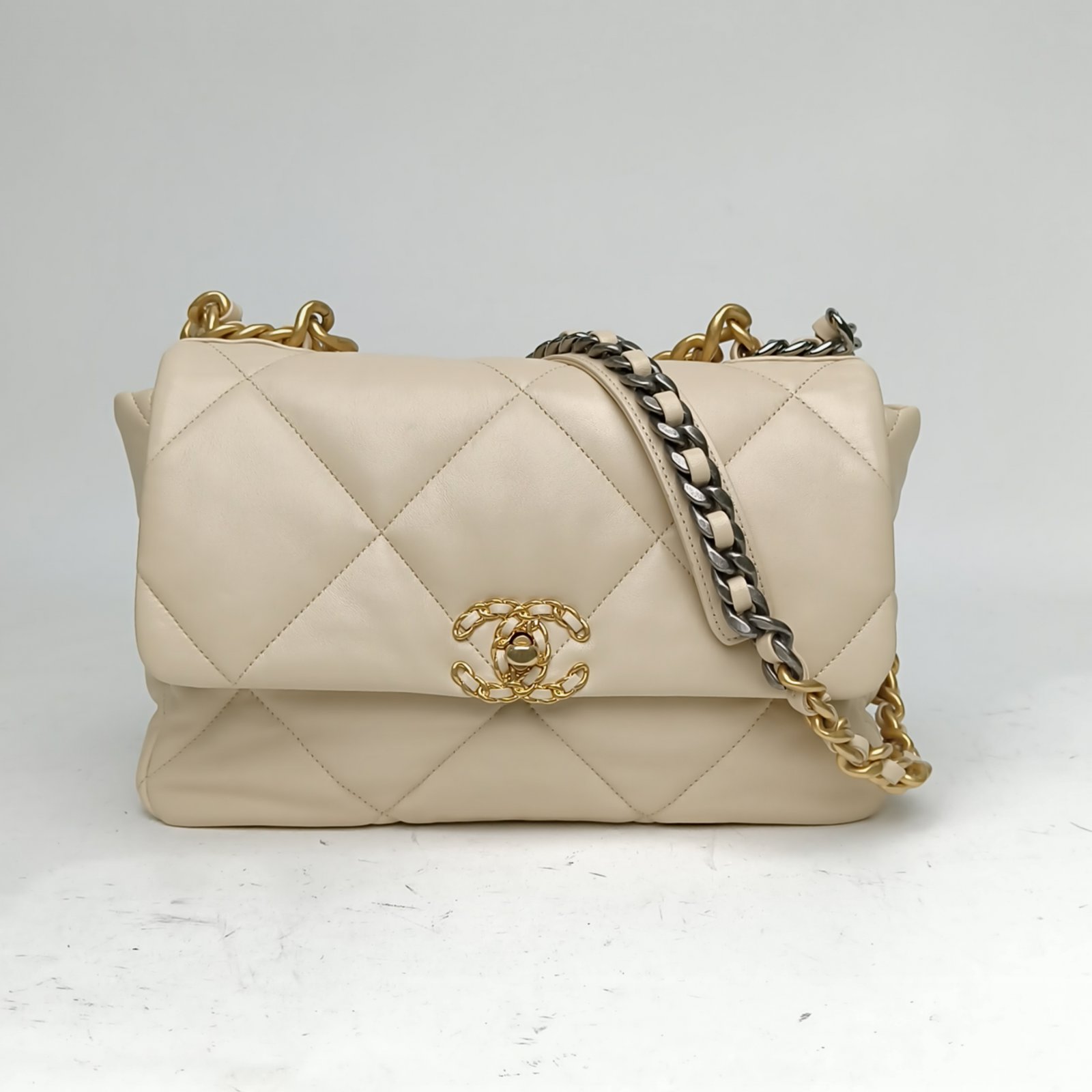CHANEL 19BAG Top-handle Bag Medium 30cm-Hana Vintage
