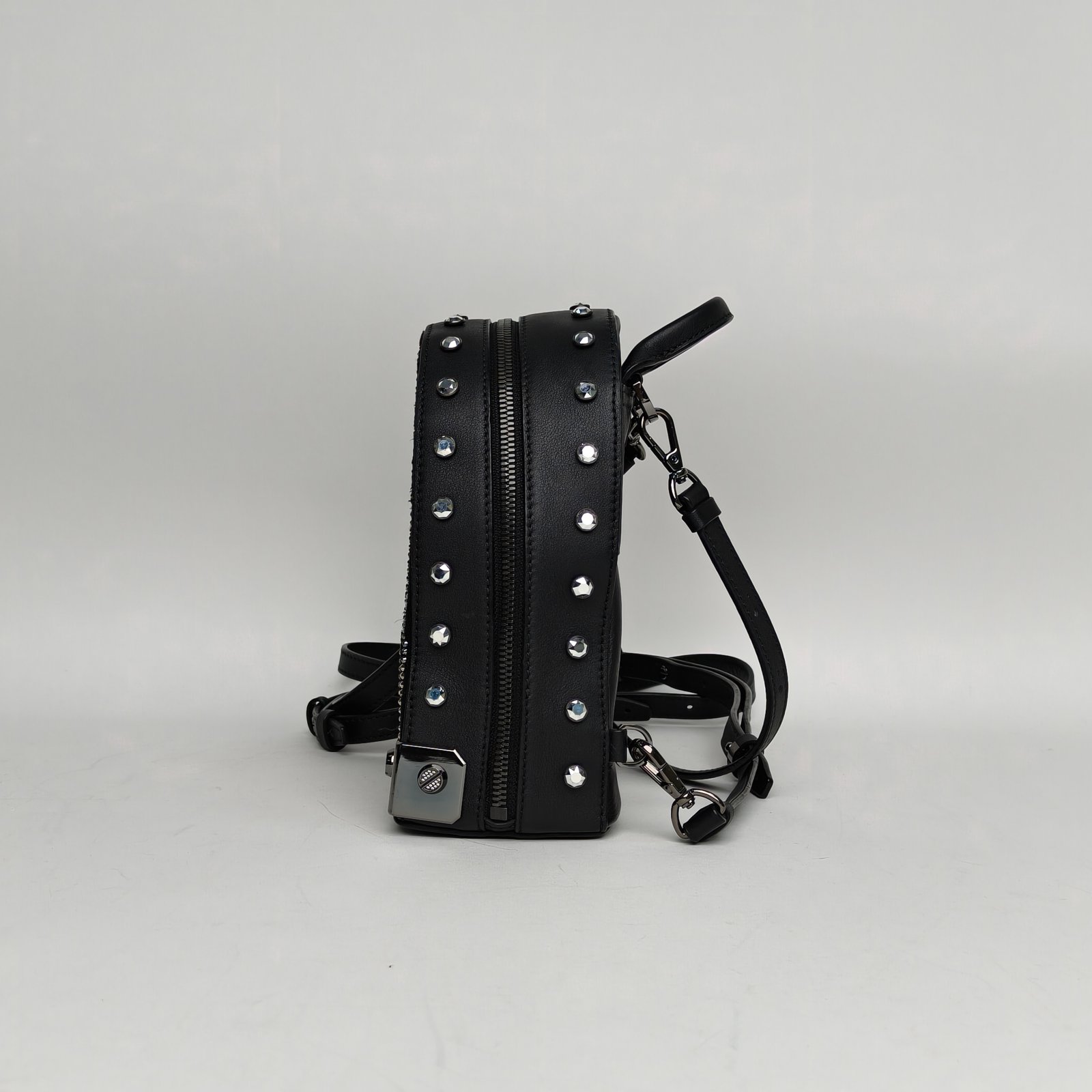 MCM Black mini backpack