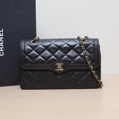 CHANEL Vintage Paris Limited Edition Shoulder Bag with Mixed Hardware, Medium Size