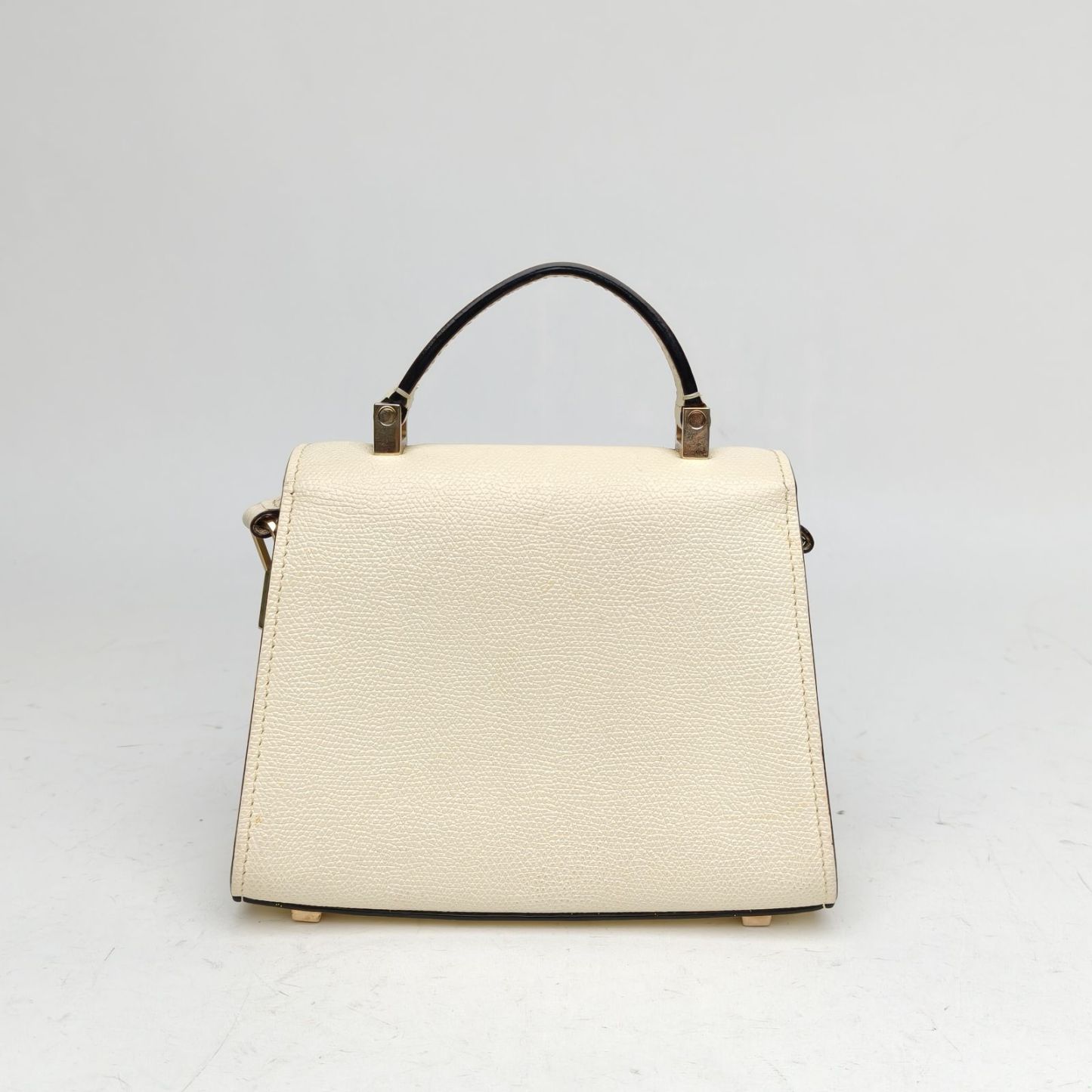 *Valextra Iside Rectangle Buckle Shoulder Bag Ultra Mini-Hana Vintage