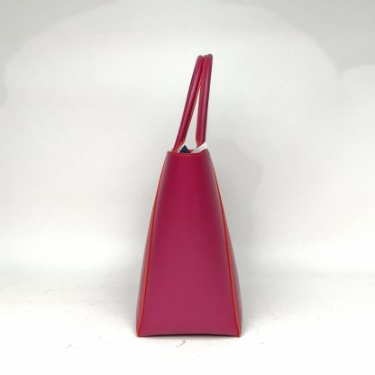 LOEWE Purple Sliver Hardware Tote Bag With Detachable Pouch Shoulder Bag-Hana Vintage