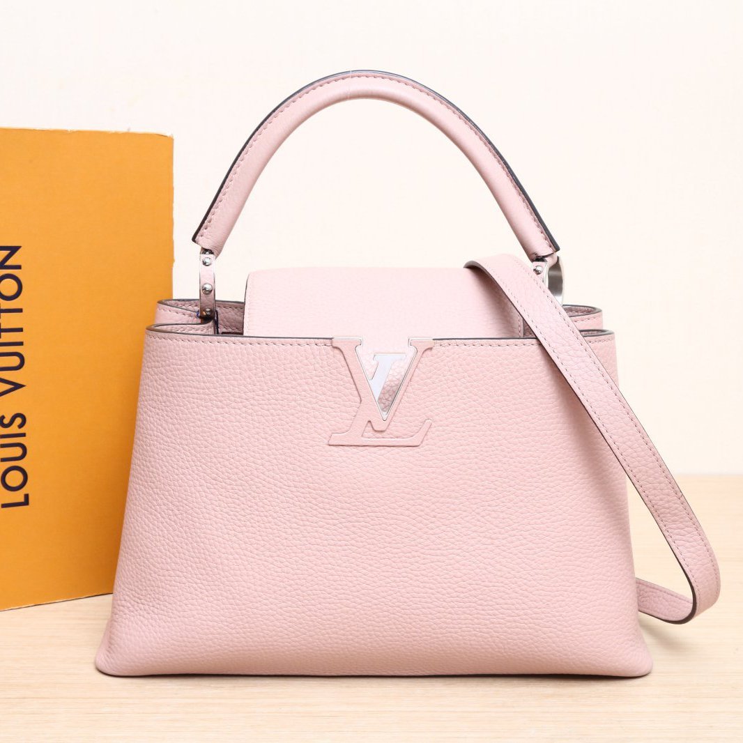 *LOUIS VUITTON Capucines Small 31.5-Hana Vintage