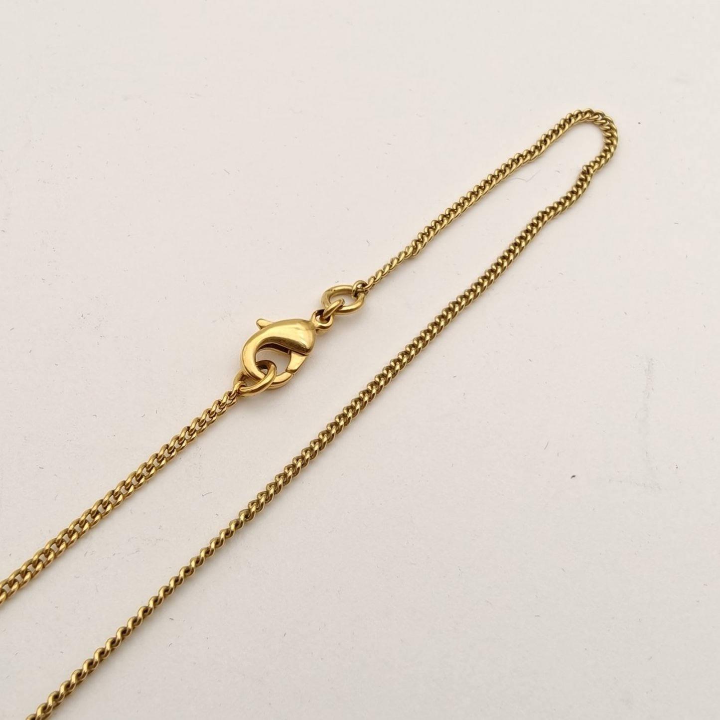 CHANEL Wheat Ear Double C Necklace Alloy