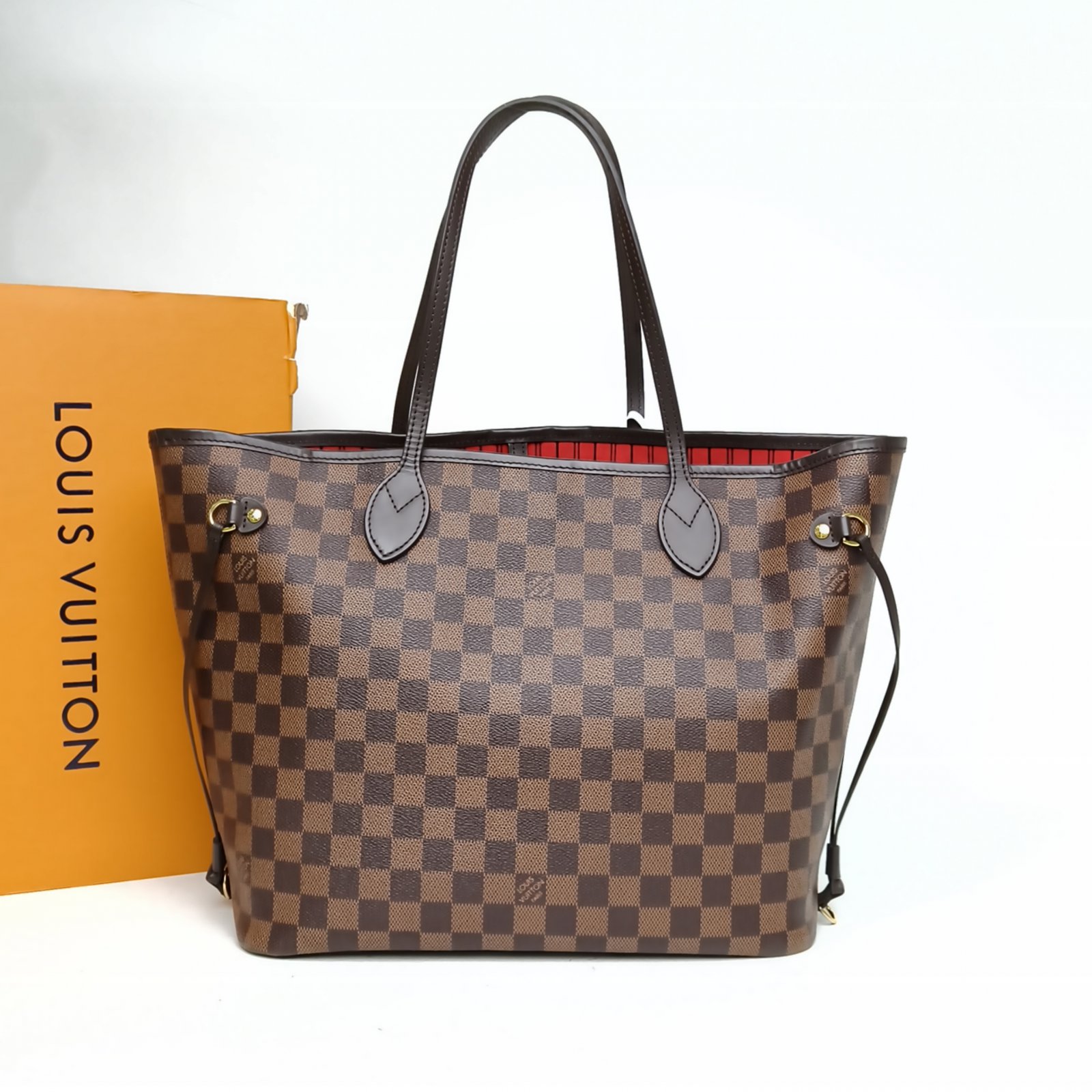 LOUIS VUITTON Neverfull Medium 31 with Detachable Pouch-Hana Vintage