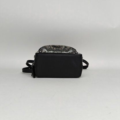 MCM Black mini backpack