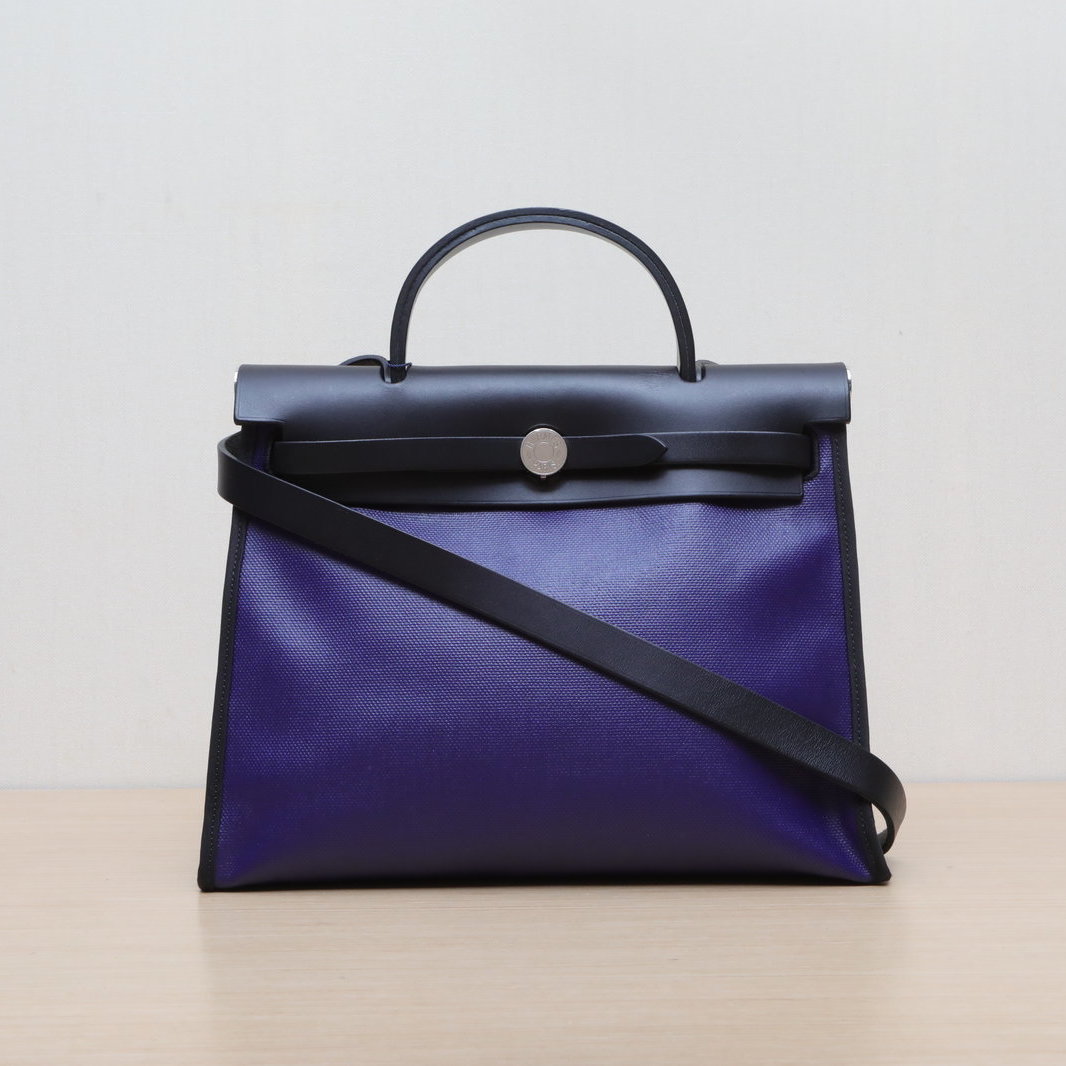 HERMES Herbag 31 Waterproof Canvas-Hana Vintage