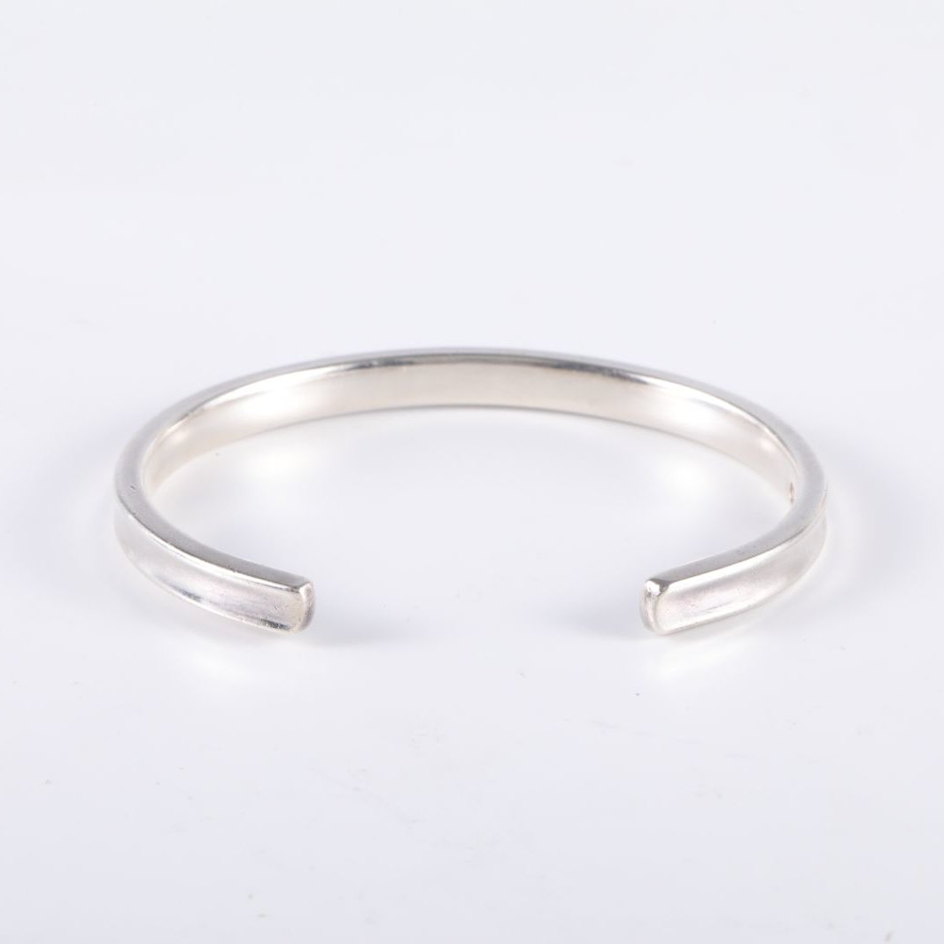 TIFFANY&CO AG925 Silver Open Bracelet Sterling Silver-Hana Vintage