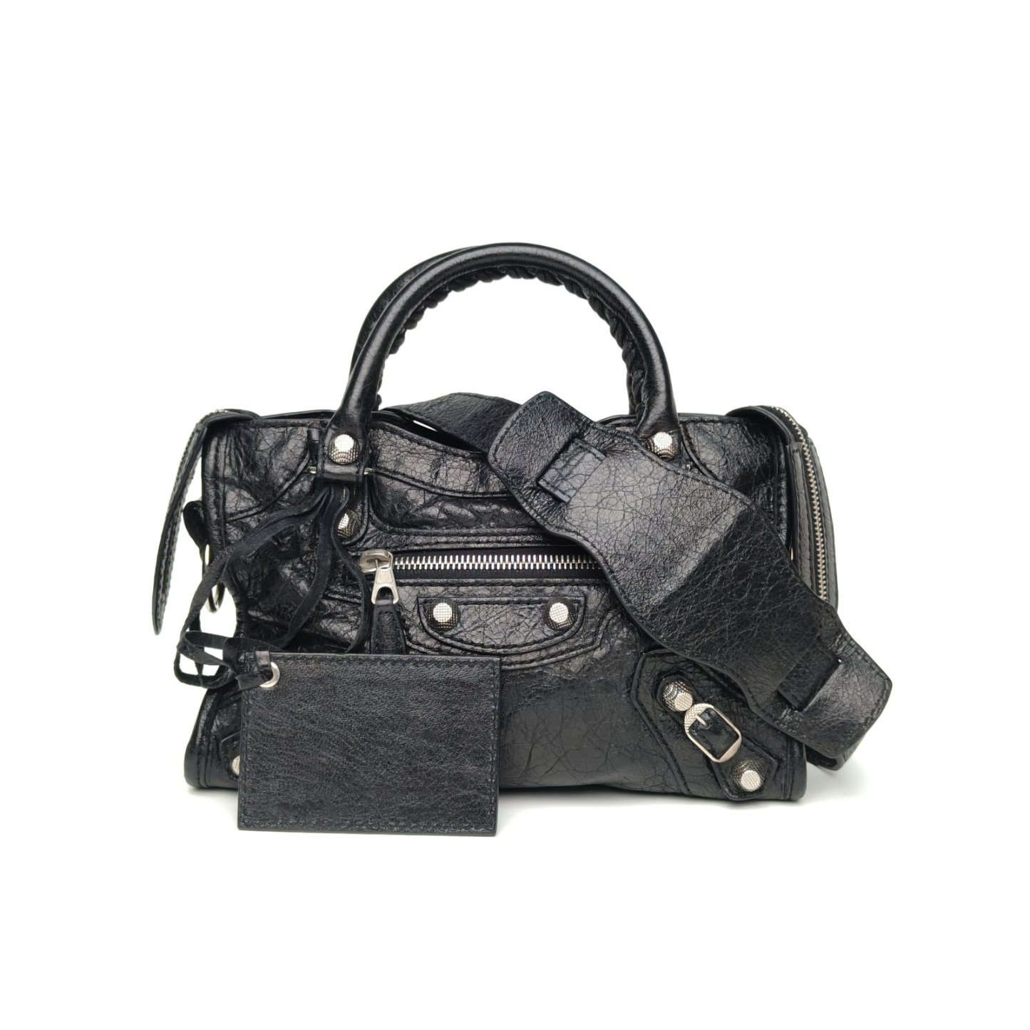 *BALENCIAGA CLASSIC CITY Motorcycle Bag Mini 25-Hana Vintage