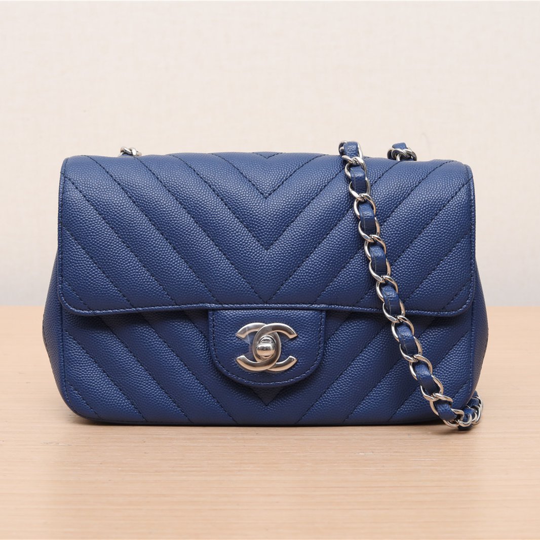 *CHANEL CF Flap Bag Large Mini 20cm-Hana Vintage