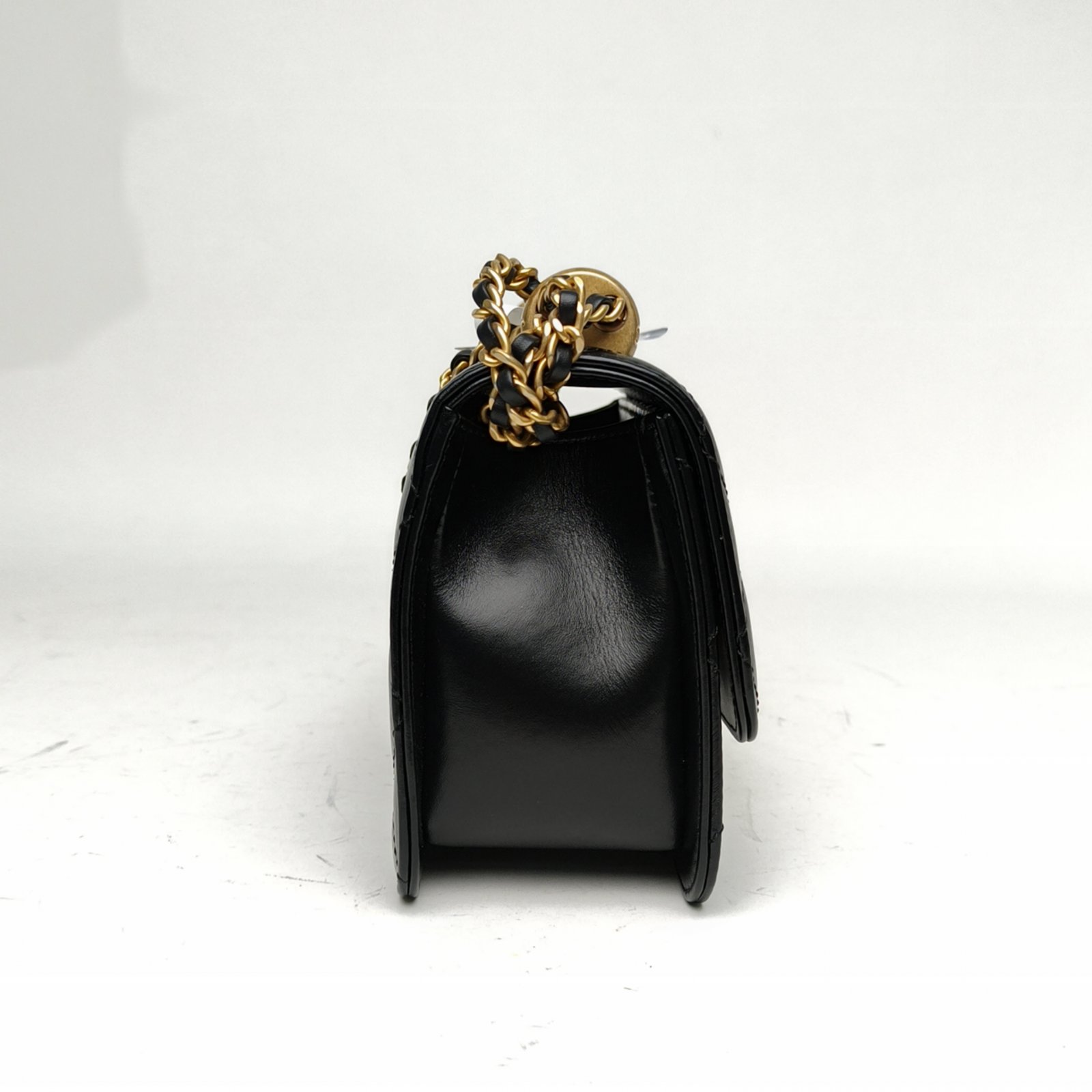 CHANEL 24C CF Flap Bag, 19cm-Hana Vintage