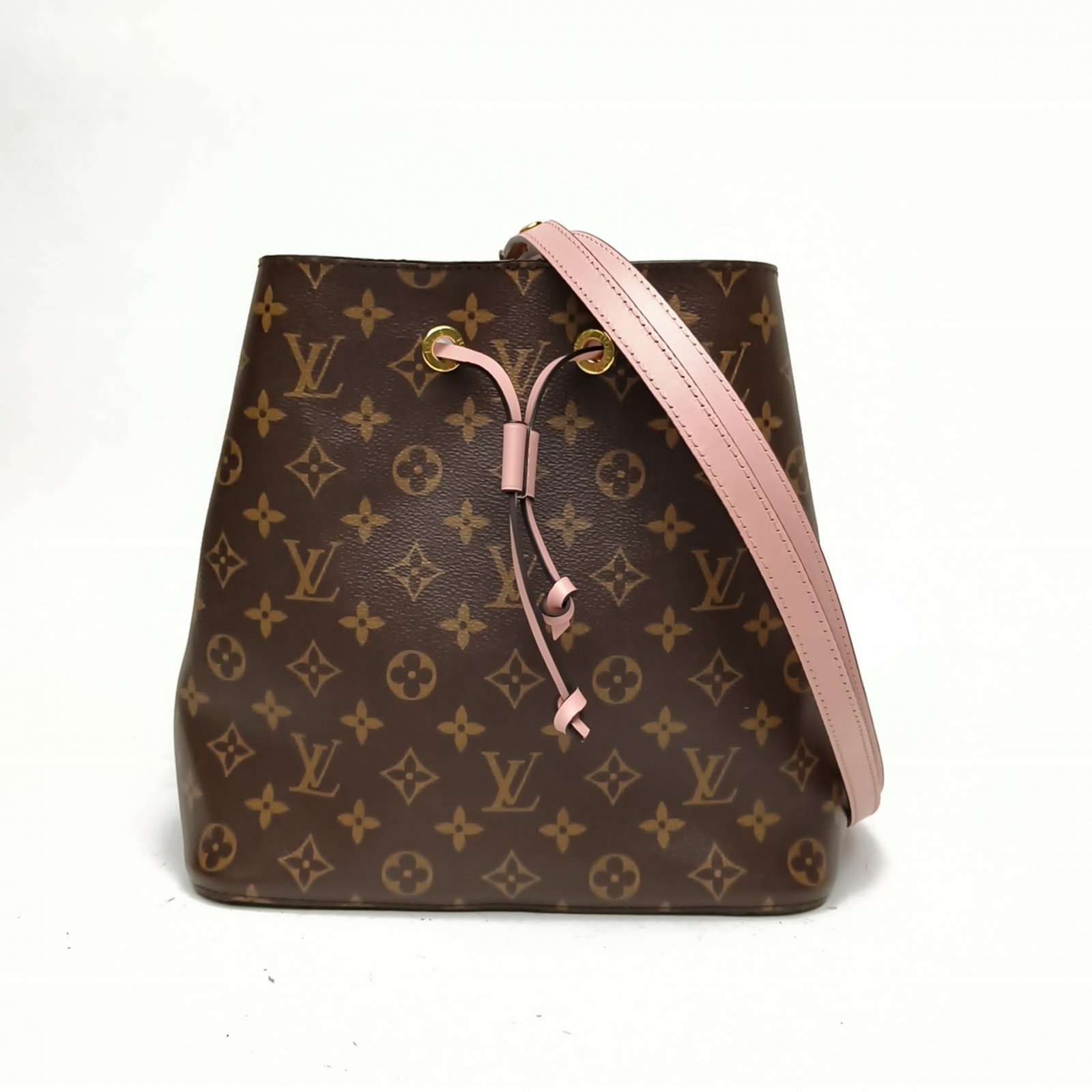 *LOUIS VUITTON NÉONOÉ Bucket Bag Medium 26 with Pink Interior