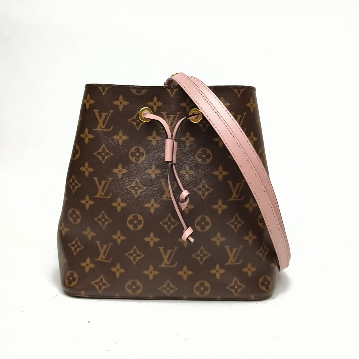 *LOUIS VUITTON NÉONOÉ Bucket Bag Medium 26 with Pink Interior